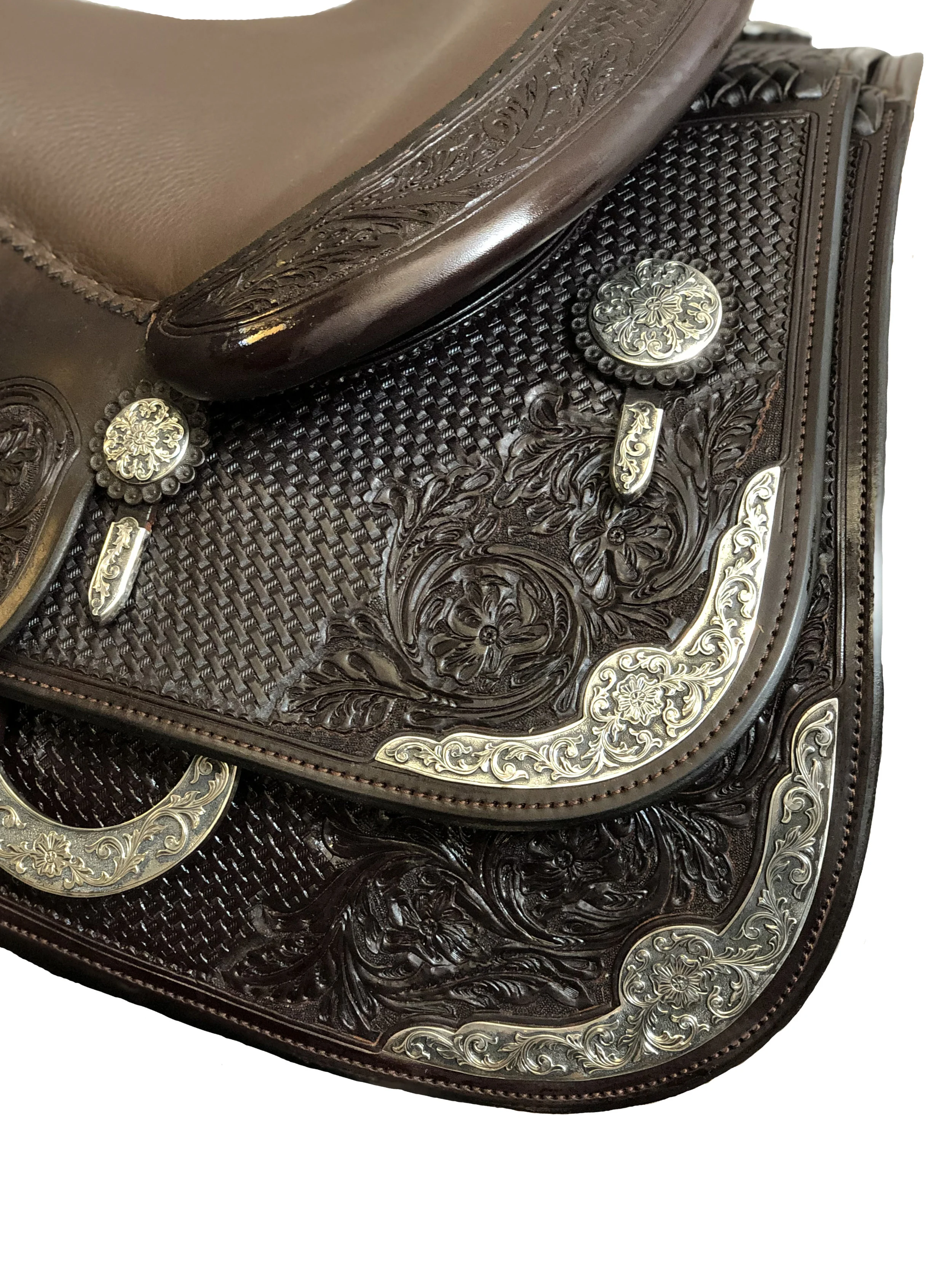 2098RoundTombstoneFlowerFlatScallop RoundTombstone Flower Flat Scallop