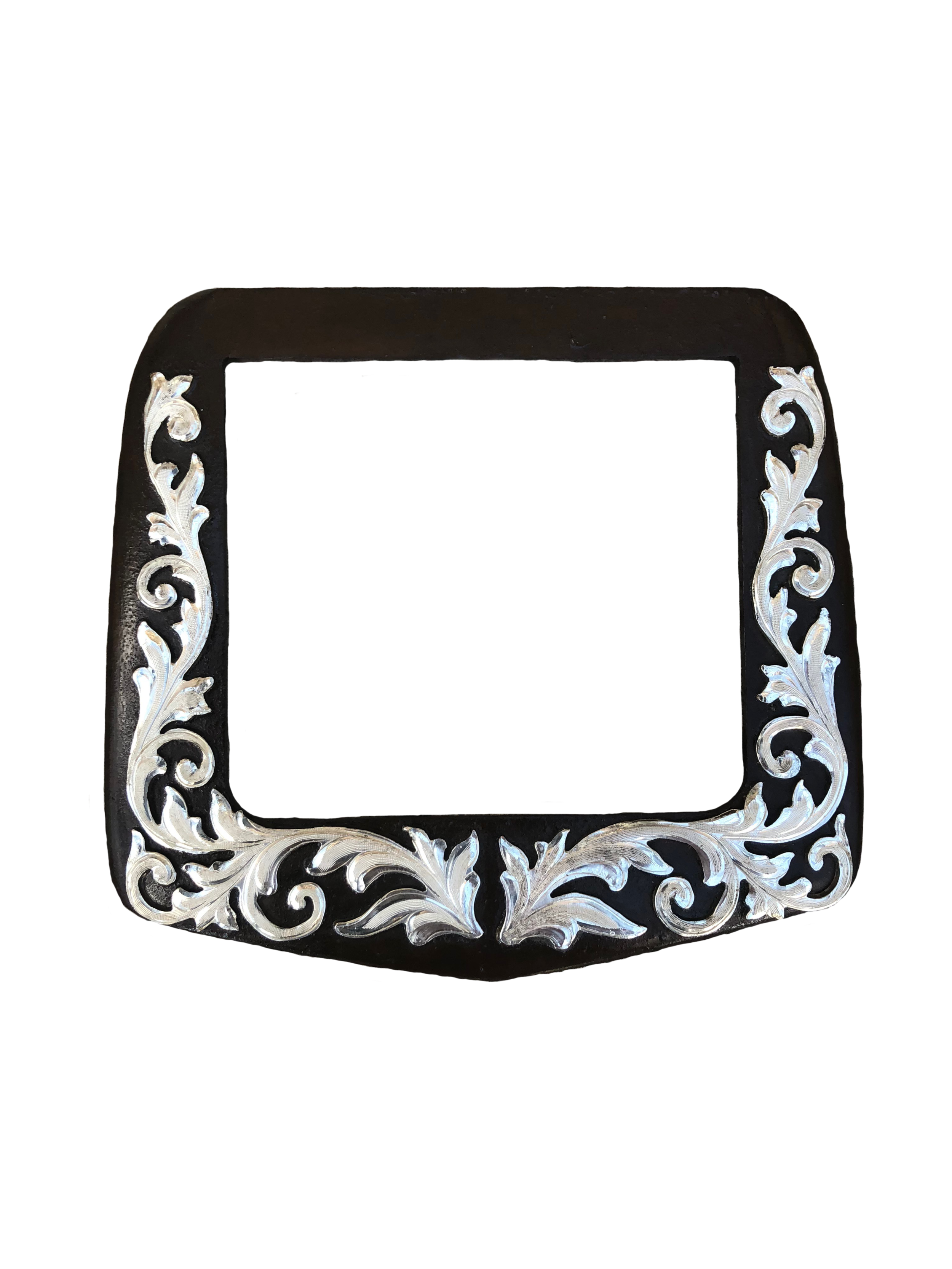 917SquareRustIronandSilverRearDee Square Rust Iron and Silver Rear Dee