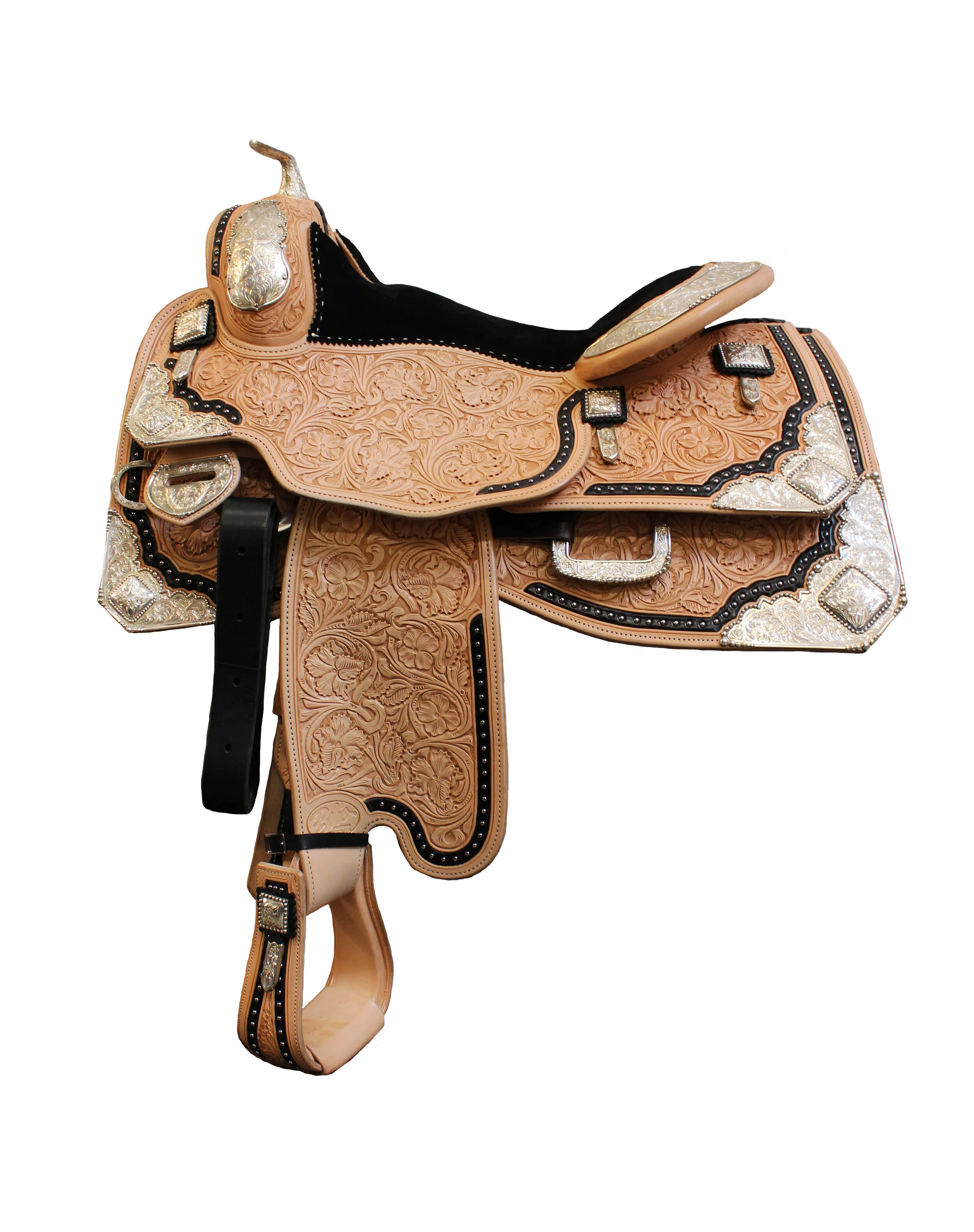B18-246 Silver Show Saddle