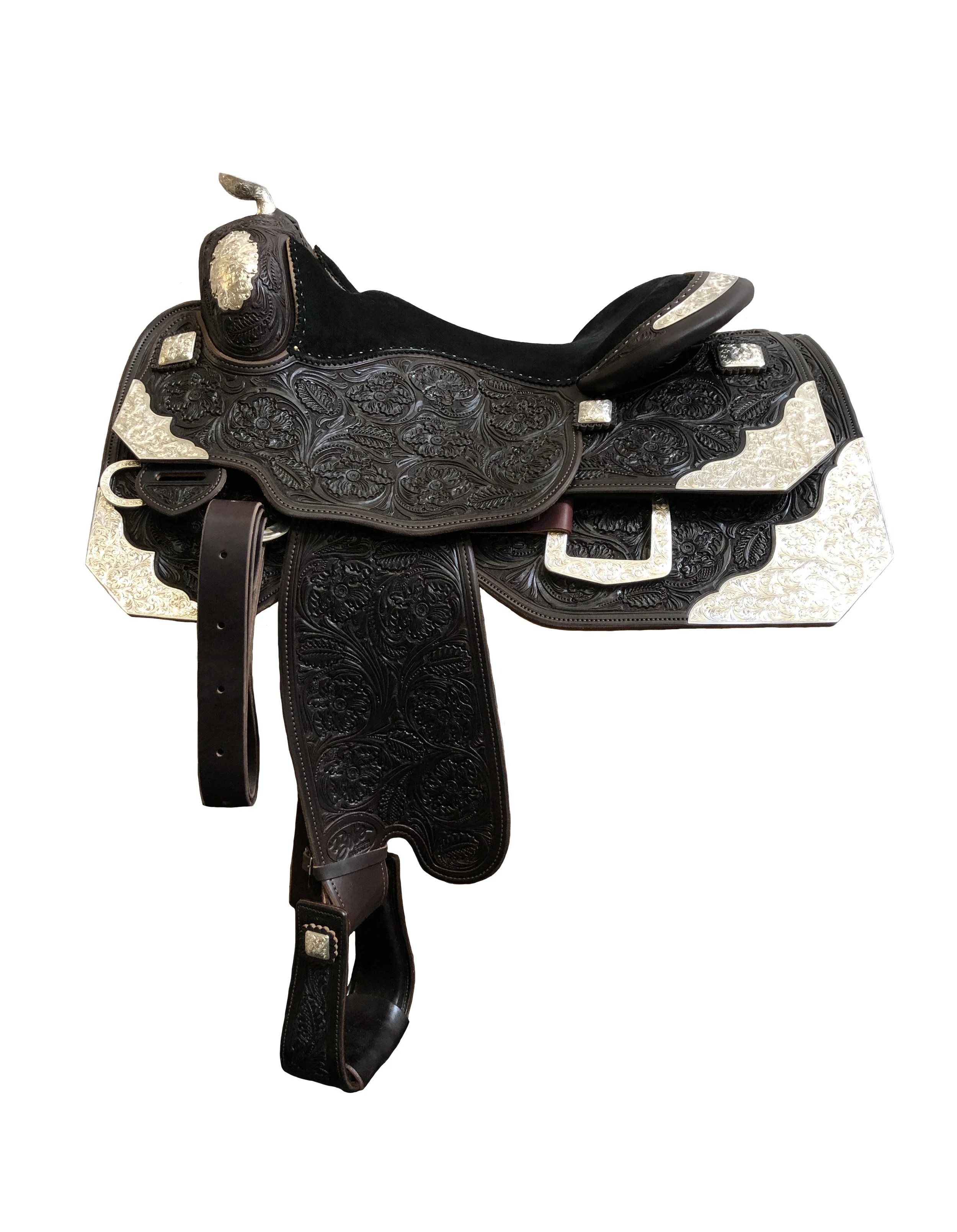 B19-085 Silver Show Saddle